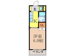 ゼンコウコ－ポラス３の物件間取画像